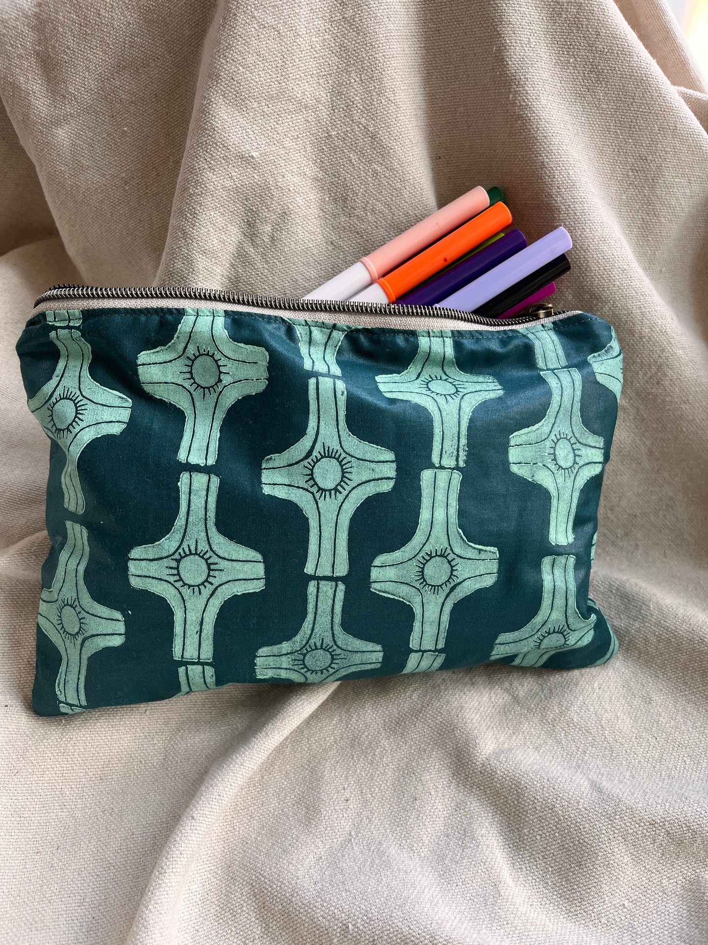 Clutch purse, Green