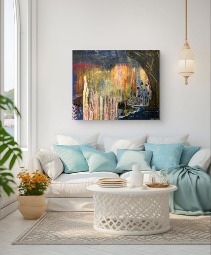“Dream Sequence 1:
Ritual De Lo Habitual” Painting
